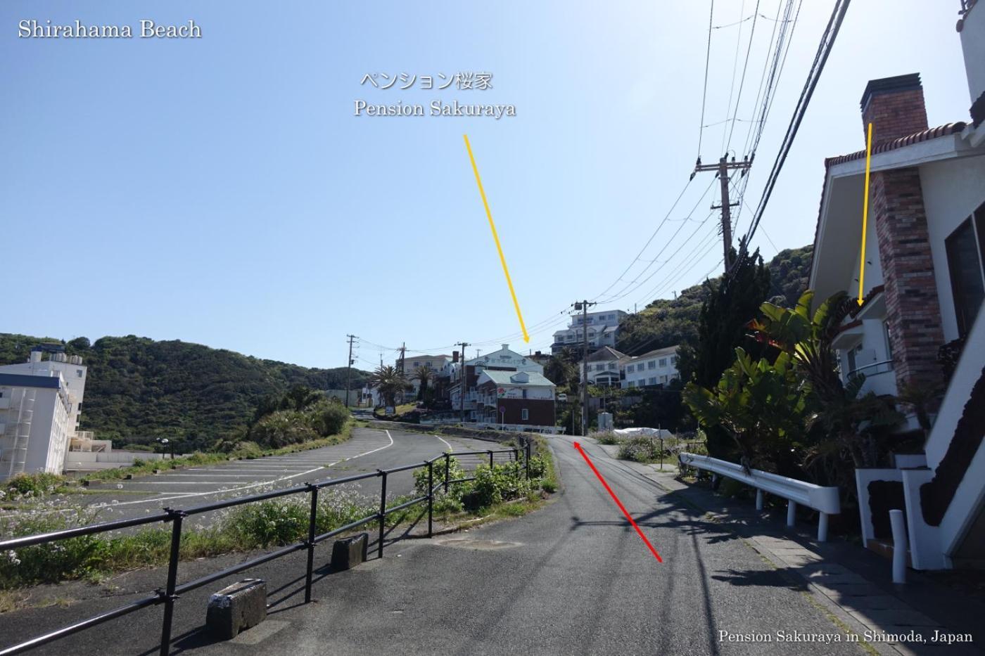 Hotel ペンション桜家 Shimoda  Exterior foto